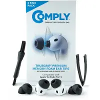 Comply For Apple AirPods Pro 3 Version - Black Assorted (Mix), Pièces de rechange casque + écouteurs, Noir