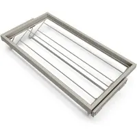 Emuca Shoe Kit Hack Wire For Cabinets Argenté