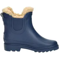 Keq Chelsea Rainboots Fur Kinderlaarzen - Blauw - Maat 33/34