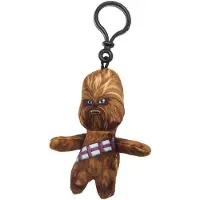Sans marque Star Wars Episode VII - Porte-clés peluche Chewbacca 8 cm