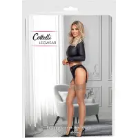 Cottelli - bas autofixants soyeux - couleur chair - M