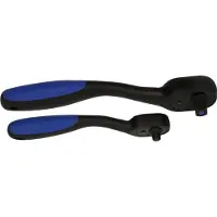 BRILLIANT TOOLS Jeu de cliquets réversibles 2 pcs. 1/4" 1/2" - BT023002