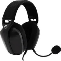 White Shark Shark GH-2443 Sparrow noir (Filaire), Casque gaming, Blanc, Noir