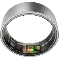 Ultrahuman - Bague Air - Smartring - Unisexe - Titane brut - Taille 50,5 (Ø 16 mm)