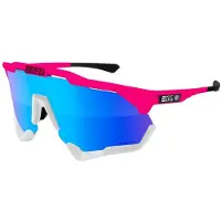 Scicon Aeroshade Xl Lunettes de soleil transparentes Blue Mirror/CAT3 Transparentes Blue Mirror/CAT3