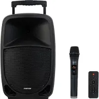 Fonestar Haut-parleur MALIBU-310 Portable Bluetooth 100W avec microphone UHF et trolley