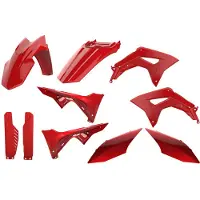 Polisport Kit plastique rouge - adaptable sur Honda CRF 150L