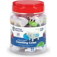 Learning Resources Counting Cows Toy Set, 20 Pieces