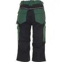 Planam Pantalon 3/4 vert/noir XXL XXXL (3XL)