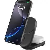 Belkin UltraCharge 25W Qi2 magn. 2-in-1 Lad.klappb.sw. WIZ039kqBK