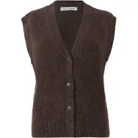 Samsøe & Samsøe Cardigan 'Sajeanne' brun foncé
