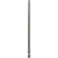 Bosch Lot de 1 embouts de vissage Extra-dur Torx T27 à queue 6 pans mâle 1/4 Longueur 152mm 2607001672