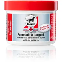 Leovet pommade d'argent premiers soins pommade antiseptique pour les plaies avec des ions d'argent 150ml