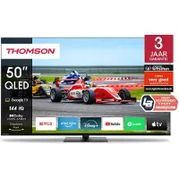 Thomson 50QG7C14, 127 cm (50"), 3840 x 2160 pixels, QLED Pro, Smart TV, WLAN, noir