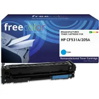 Freecolor K18109F7 Toner HP 205A (CF531A) cyan 900 Seiten remanufactured