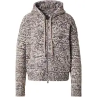 Topshop Cardigan 'HAILEY' taupe / blanc