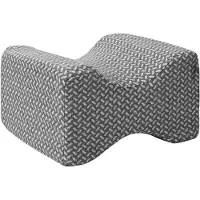 vidaXL Oreiller Avec Oreiller Gris 26 X 21 X 15 Cm Polyester