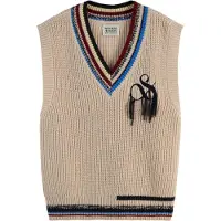 Scotch & Soda 179651 Knitted Vest Beige S Femme