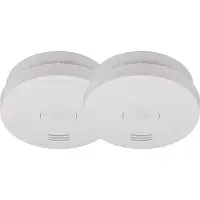 Brennenstuhl 1290050002 détecteur de fumée RM L 3100, 85 db, blanc, set de 2 pièces