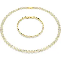 Swarovski Parure de bijoux or