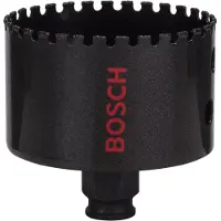 Bosch 2608580318 - Scie-trépan Power-Change diamant, Diamond for Hard Ceramics 70 mm