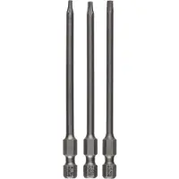 Bosch Powertools Set de 3 embouts de vissage Extra-dur Torx T8 T10 T15 L 89 mm 2607001759
