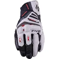 Five TFX1 Airflow, gants ,Blanc/Gris/Noir/Rouge ,S