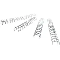 GBC Wire N9 14.3 Mm Binding Comb 100 Units Argenté Enfants
