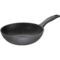 Stoneline poêle wok 30 cm | noir