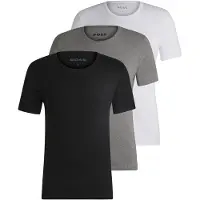 BOSS Maillot de corps gris chiné / noir / blanc