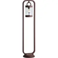 TRIO Lampe de jardin extérieure avec capteur de crépuscularité 100 cm SAMBESI 404160124