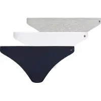 Tommy Hilfiger Uw0uw05753 Panties 3 Units Multicolore XL Femme