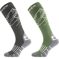 Sinner Ski Mountain Socks Vert EU 42-44 Homme