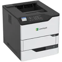 Lexmark MS822de - Imprimante - Noir et blanc - Recto-verso - laser - A4/Legal - 1200 x 1200 ppp - jusqu'à 52 ppm - capacité : 650 feuilles - USB 2.0 Gigabit LAN hôte USB 2.0