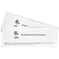 Zebra 2 Reinigungskarten für ZC100, ZC300, ZC350