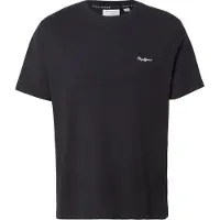 Pepe Jeans T-Shirt 'CONTRAST CONNOR' noir / blanc