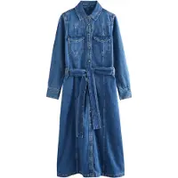 Next Robe-chemise bleu denim