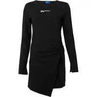 Karl lagerfeld JEANS Robe 'Milano' noir / blanc