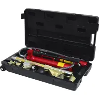 Ks Tools Jeu d'outils hydrauliques de redressage automobile 10t, 17 pièces ( 160.0175 )