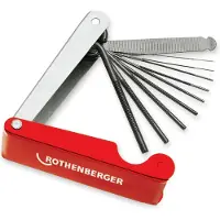 Rothenberger Kit de nettoyage pour buses, 10 pièces - 510105