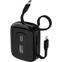 JOYROOM Powerbank 10000mAh avec puissance de 22,5W, câbles intégrés et affichage LED Dudao