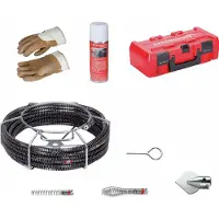 Rothenberger Jeu de spirales et d'outils standard, 16mm, pour R550, sans tuyau de guidage - 072945X
