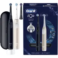 Oral-B Ensemble de brosses à dents Oral-B IO2 Duo pour Noël