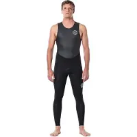 Rip Curl Dawn Patrol 1.5 Mm Sleeveless Back Zip Shorty Noir M Homme