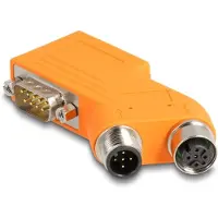 DeLOCK D-Sub 9 Connecteur mâle et femelle vers Connecteur mâle et fe