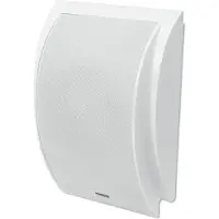 Omnitronic WC1 Enceinte murale Public Adress (1 pièce), Enceinte encastrable, Blanc