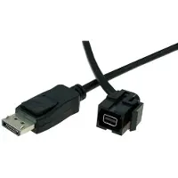 Bachmann Keystone Mini Displayport/Displayport, noir