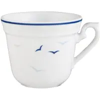 Königlich Tettau Worpswede Rügen Couvercle pour tasse à café 0,20 l (04164), Tasse, Bleu
