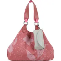 Fritzi aus Preußen sac à épaule Izzy Medium Limited Leaves Canvas Shoulder Bag Roasty Rose bordeaux