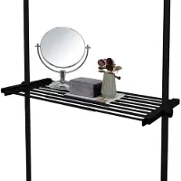 Wenko Étagère Herkules 73/120 x 42 x 4 cm noir